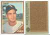 1962 Topps  WRONG-BACK - Luis Aparicio (front) / Joe Torre/Crandall (back)