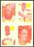1969 Topps VAULT 4-in-1 STICKER PROOF - WILLIE MAYS -Magenta/Yellow