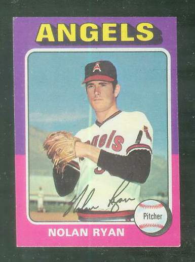 1975 Topps MINI #500 Nolan Ryan (Angels)  cards value