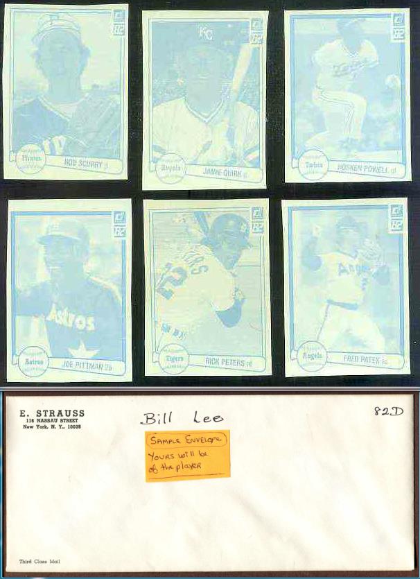 1982 Hosken Powell - 1982 Donruss RARE Blue Color Paper PROOF (Twins)  cards value