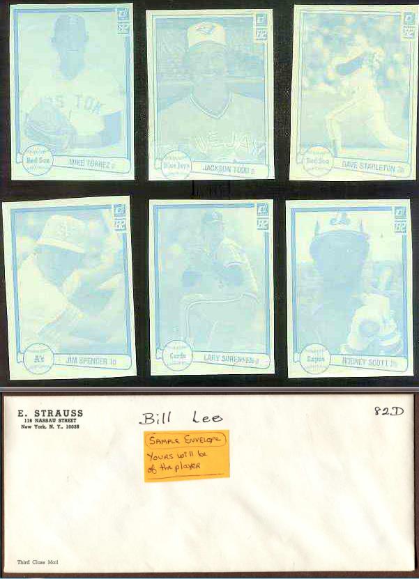 1982 Mike Torrez - 1982 Donruss RARE Blue Color Paper PROOF (Red Sox)  cards value