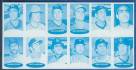 TOPPS VAULT: 1974 Topps STAMPS PROOF SHEET Blue - with THURMAN MUNSON