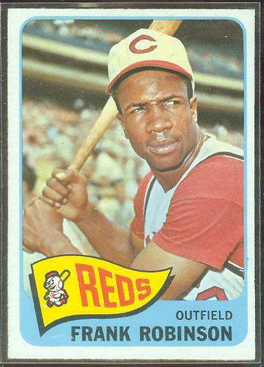 1965 O-Pee-Chee/OPC #120 Frank Robinson [#a] (Reds)  cards value