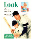 1949 LOOK - Joe DiMaggio & Joe Jr. 'Is the Yankee Empire Crumbling?'