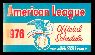 1976 American League Pocket Schedule