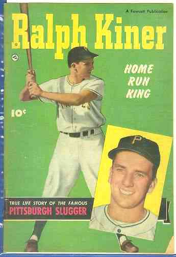 1950 Ralph Kiner 'Home Run King' Comic Book [#b] (Pirates)  cards value