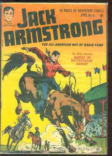 1948 Jack Armstrong #6 Comic Book  cards value