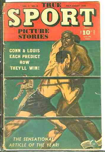 1946 True Sport #3-8 Comic Book - with Joe Louis vs Bill Conn (BOXING)  cards value