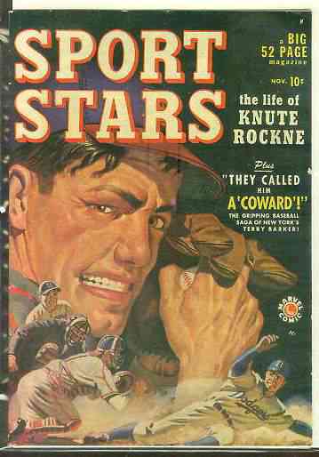 1949 Sport Stars #1 PREMIERE ISSUE Comic Book (52 pages!)  cards value