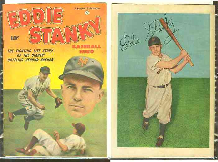 1951 Eddie Stanky 'Baseball Hero' Comic Book (NY Giants)  cards value