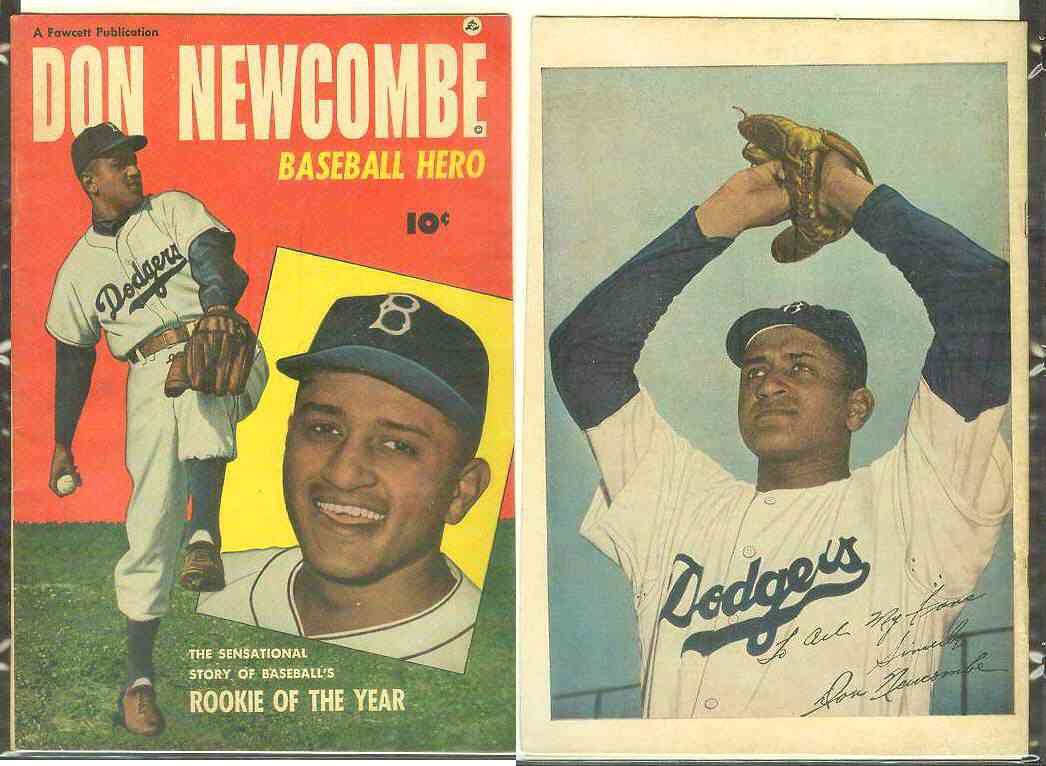 1950 Don Newcombe 'Baseball Hero' Comic Book (Dodgers)  cards value