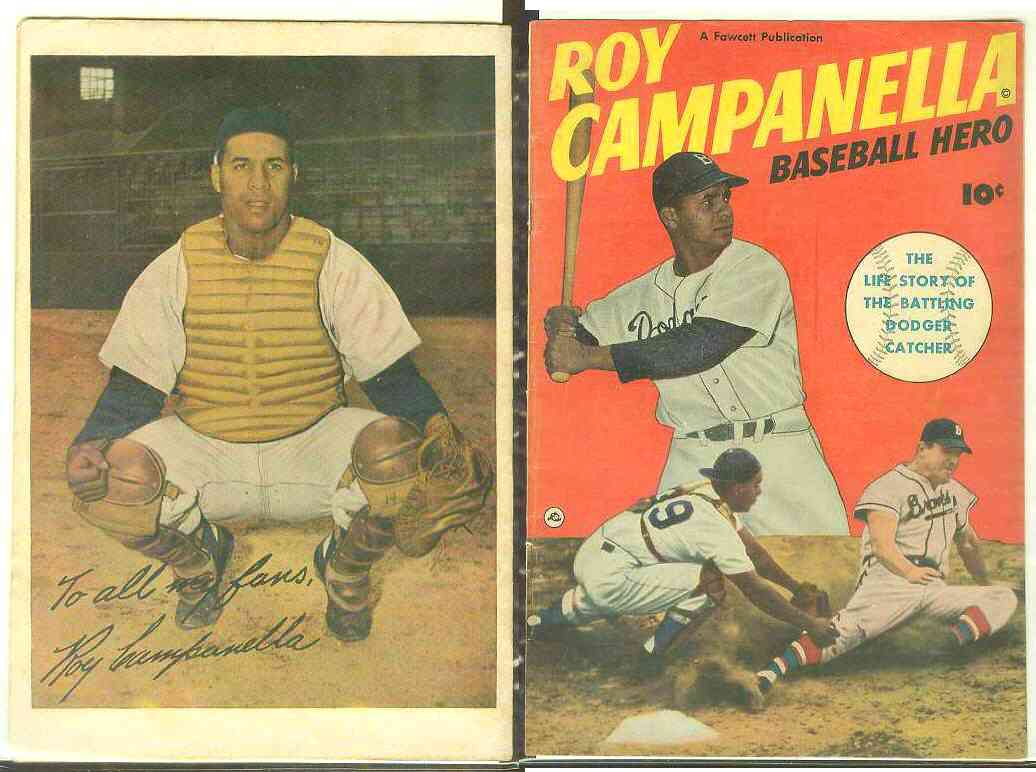 1950 Roy Campanella 'Baseball Hero' Comic Book (Dodgers)  cards value