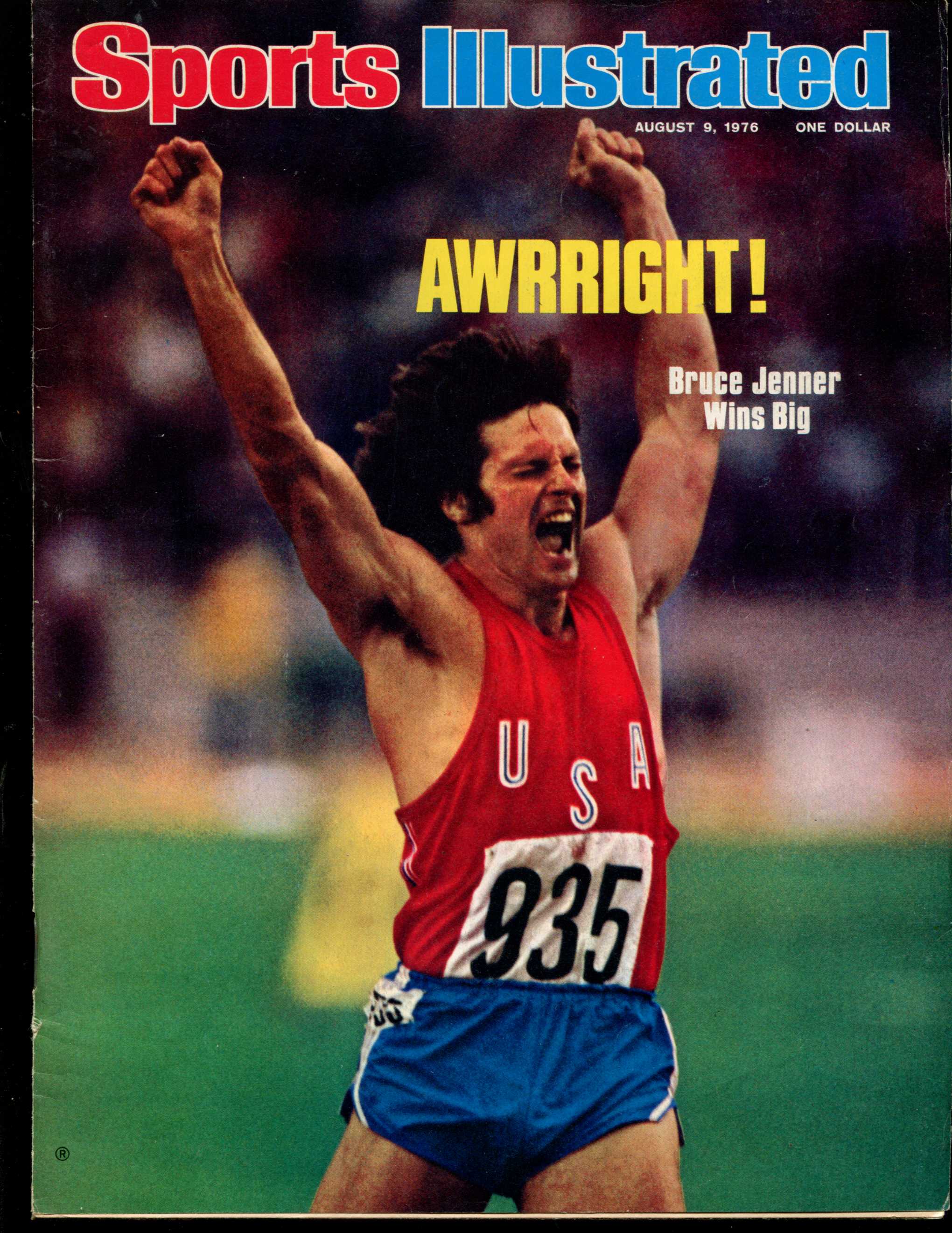 Sports Illustrated (1976/08/09) - Bruce Jenner cover [Track/Olympics]  cards value