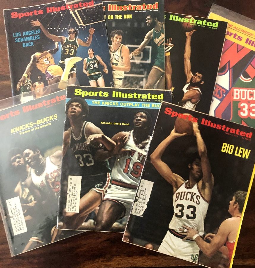 Kareem Abdul-Jabbar - Sports Illustrated (1970-1974) - Lot (7) different  cards value