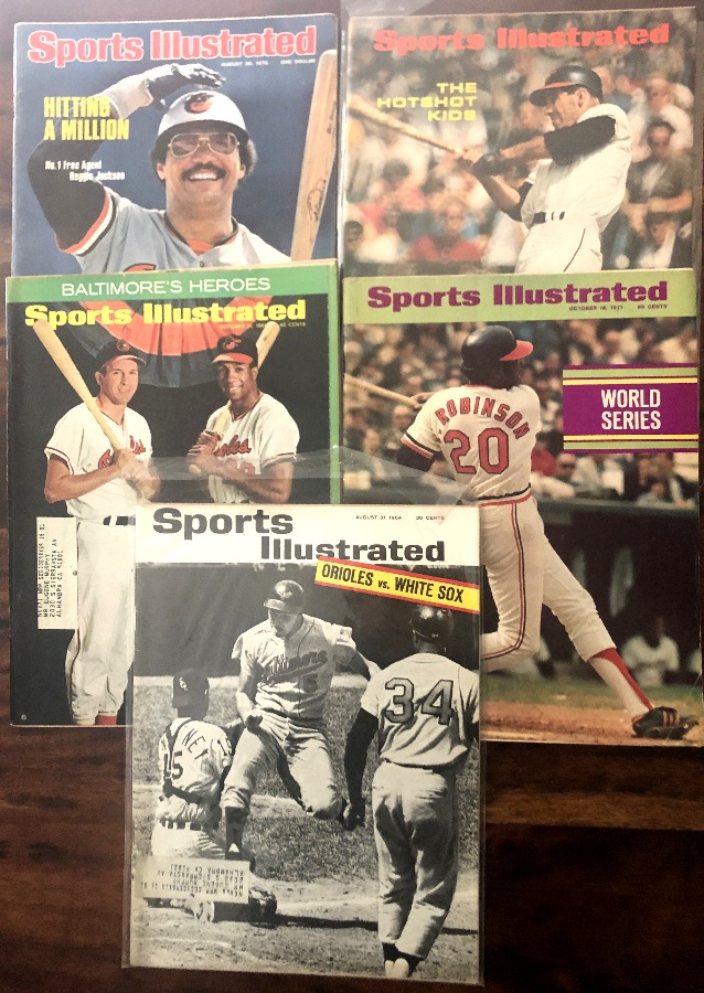 Orioles - Sports Illustrated (1964-1976) - Lot of (5)  cards value