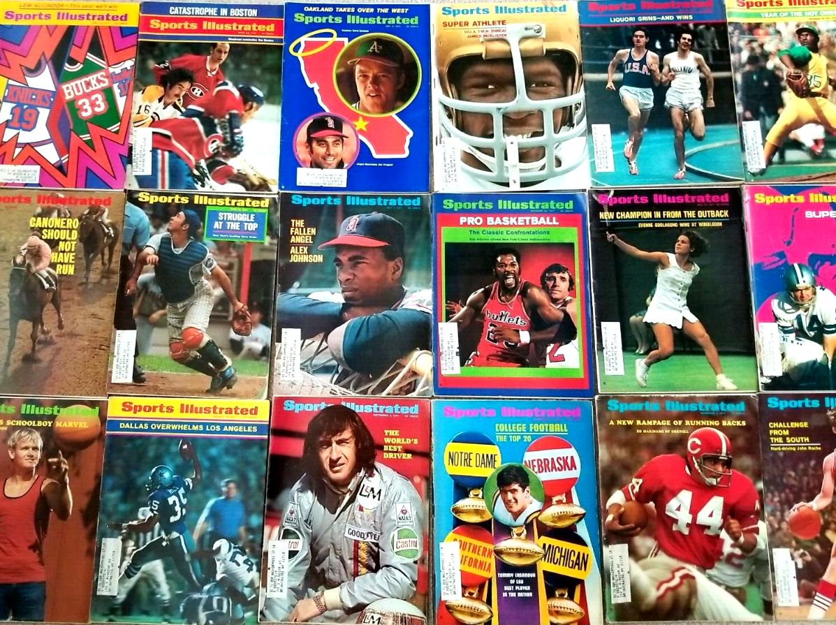 Baseball - Sports Illustrated (1962-1976) - Lot of (8)  cards value