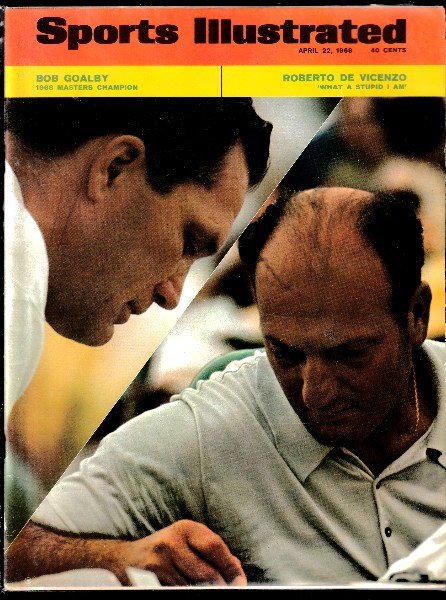 Sports Illustrated (1968/04/22) - De Vicenzo cover [GOLF]  cards value