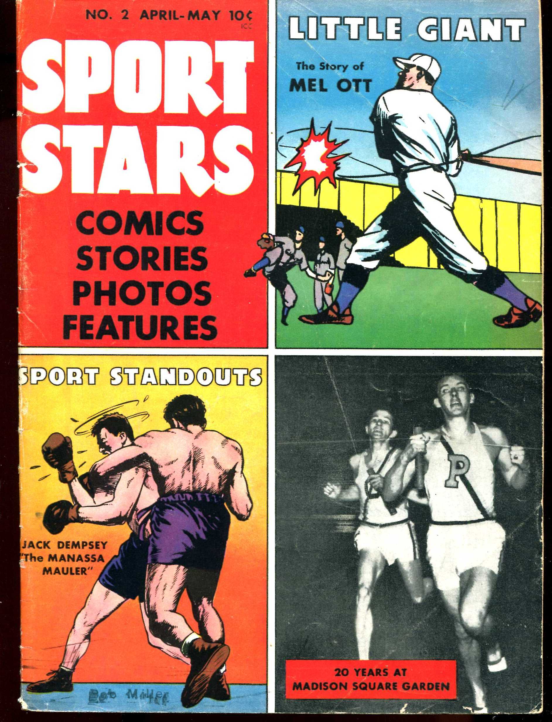 1946 Sport Stars #2 Comic Book / Magazine (58 pages)  cards value