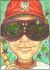 #F10 'Day-Glo Sabo'/Chris Sabo  - 1993 Cardtoons ETCHED FOIL (Reds)