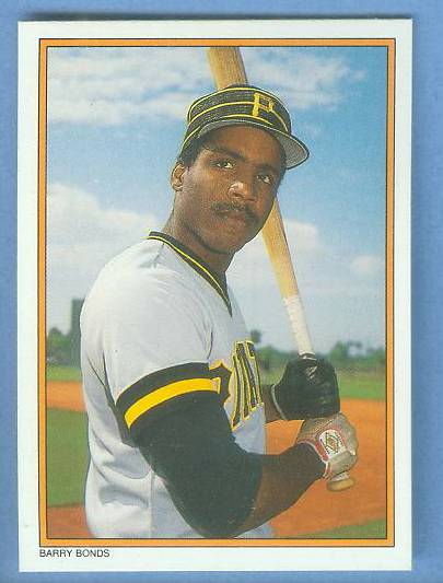 Barry Bonds - 1987 Topps GLOSSY Send-Ins #30 ROOKIE (Pirates)  cards value