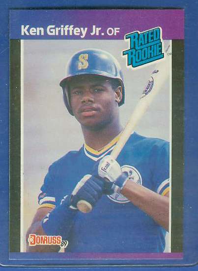 Ken Griffey Jr - 1989 Donruss #33 ROOKIE (Mariners)  cards value