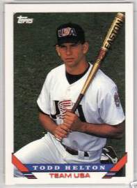 Todd Helton - 1993 Topps Traded #19T ROOKIE (Rockies,HOF)  cards value