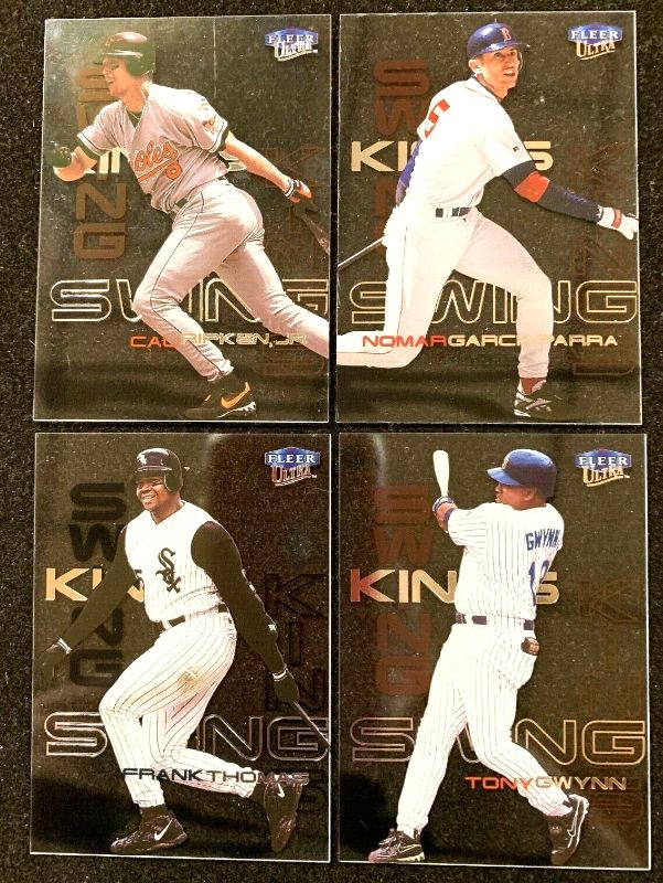 2000 Fleer Ultra - SWING KINGS - Complete Insert Set (10 cards)  cards value