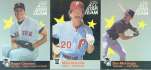 1987 Fleer - ALL-STARS - Complete 12-card Insert Set