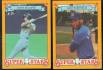 Broders: Pacific Cards & Comics - 1989 ORANGE SUPER-STARS (10 card set)