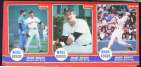 Wade Boggs - 1986 Star Company RED Complete Set IN PANELS ! (Red Sox)