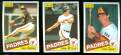 Padres (15) - 1985 OPC/O-Pee-Chee Complete TEAM SET
