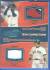 DOUBLE - 2002 Playoff PLATINUM TEAM CONNECTION DUAL GAME-USED JERSEY Pedro