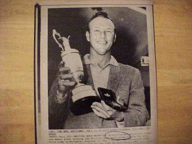 WIREPHOTO [GOLF]: Arnold Palmer - [07/13/90] 'British Open Memories'  cards value