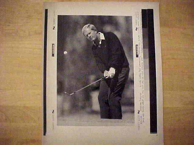 WIREPHOTO [GOLF]: Jack Nicklaus - [04/04/90] 'Get There'  cards value