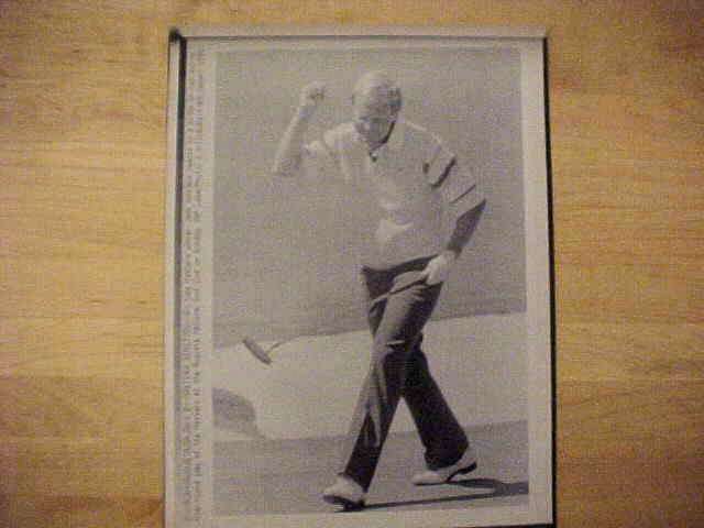 WIREPHOTO [GOLF]: Jack Nicklaus - [04/08/90] 'Masters Reaction'  cards value